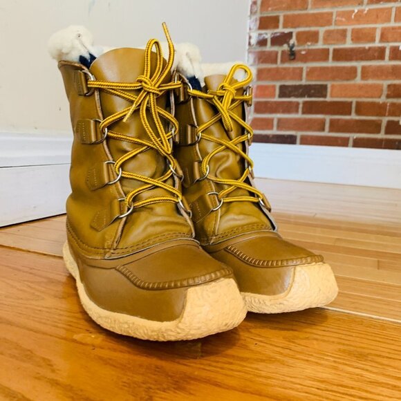 Sorel Caribou Vintage Kaufman Canada Men\'s Size 8 Lined Hard Weather Boots main image 6